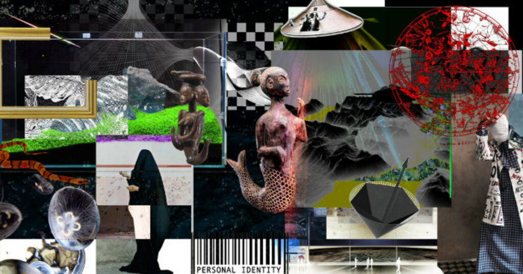 collage d'images numériques