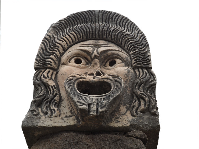 masque tire langue
